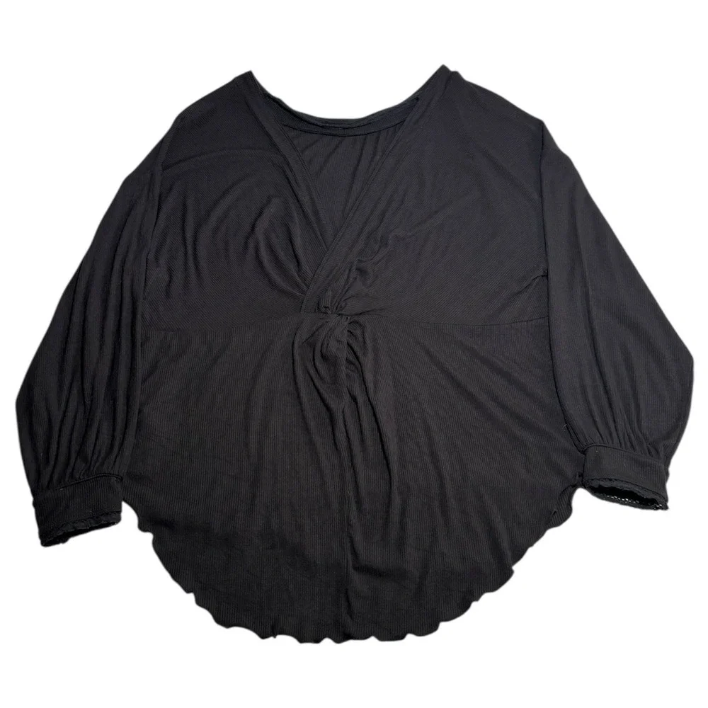 Free People Blouse Twist Front Top Size XS